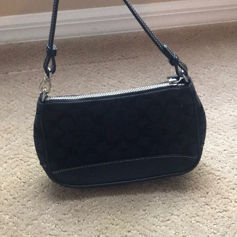 Black Coach handbag